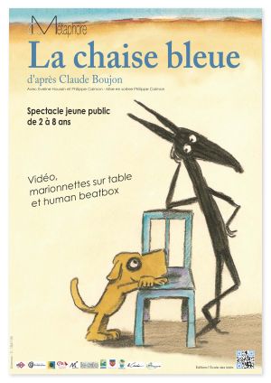 la chaise bleue